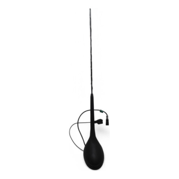 Antena Traseira Extensão Raku/din Peugeot 207 2008 A 2012  Preto