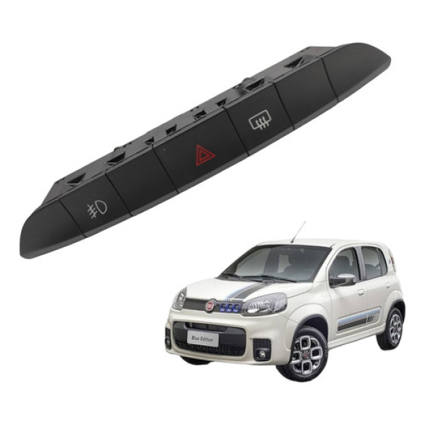 Botão Interruptor Alerta Milha E Desembassador Uno Way 15/16