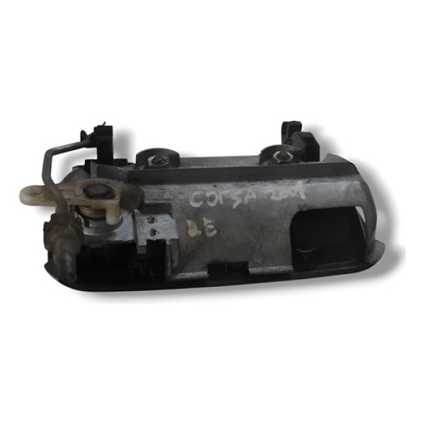 Maçaneta Externa Dianteiro Esquerda Gm Corsa Sedan 2000 Orig Preto Dianteira