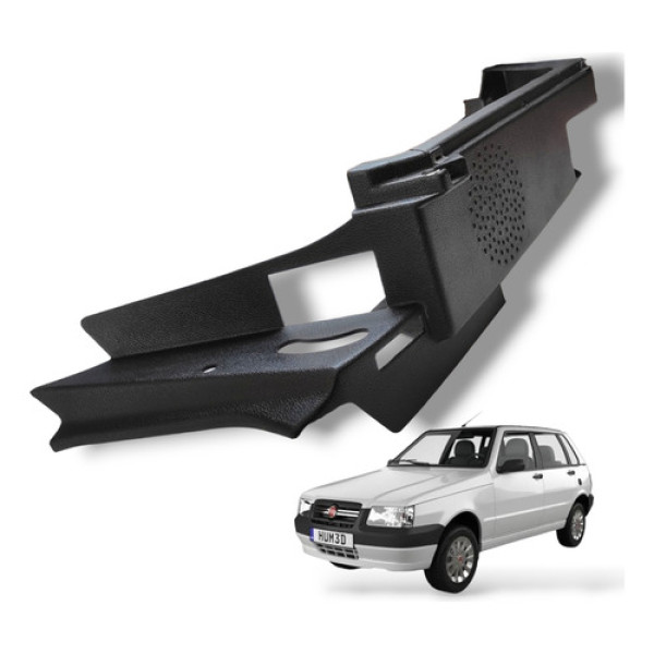 Bagagito Esquerdo Fiat Uno Mille 2010 2011 2012 Original  Preto