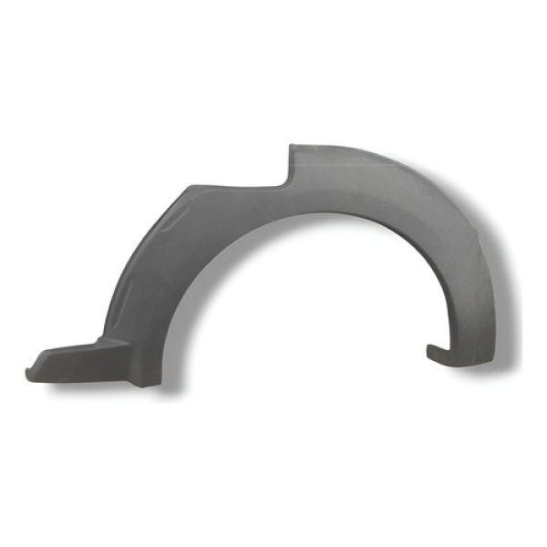 Moldura Paralama Traseiro Esquerda Fiat Strada 2016 Original Preto