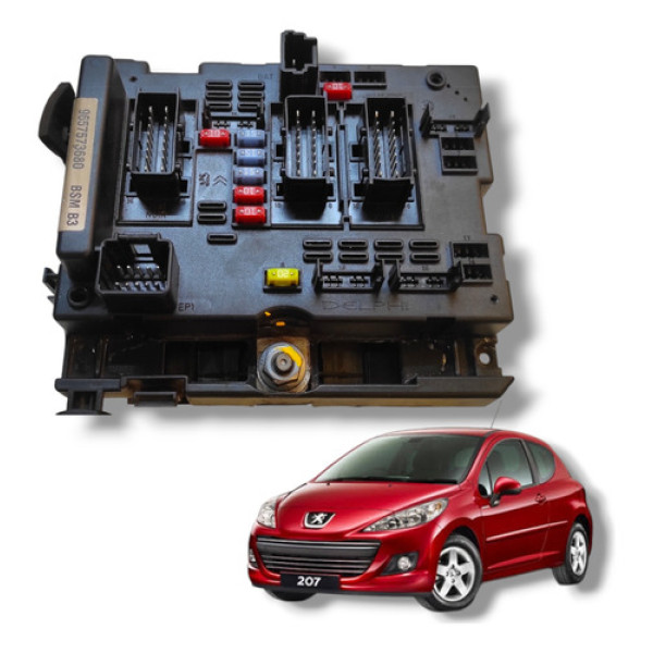 Modulo Bsm Caixa B3 Fusíveis Citroen Peugeot 207 206 1.4 