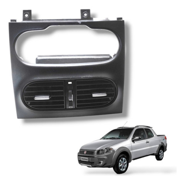 Difusor Ar Central Moldura Fiat Palio Strada 2012 A 2020