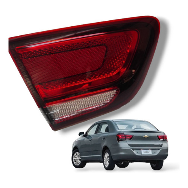 Lanterna Tampa Traseira Gm Cobalt 2017 2018 2019 52119574 Esquerdo Vermelha