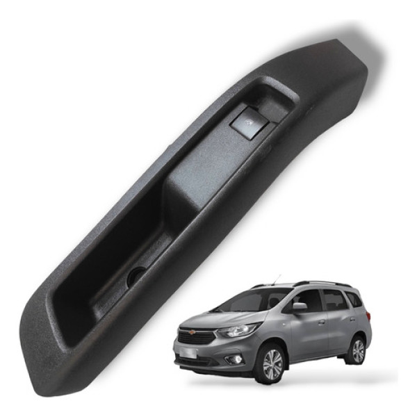 Botão Vidro Moldura Traseira Esquerda Gm Cobalt 2016 A 2019