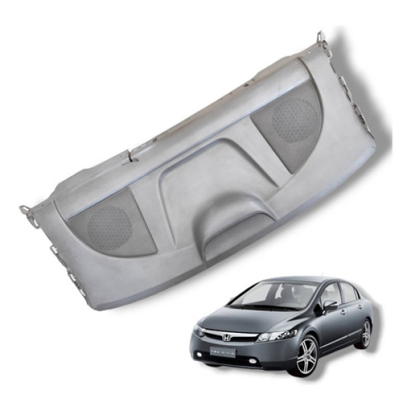 Tampão Som Bagagito Honda New Civic 2007 A 2011 Original Cinza
