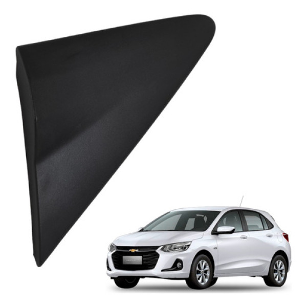 Moldura Acabamento Retrovisor Externo Esquerdo Onix 2019