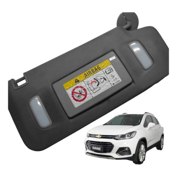 Quebra Sol Tracker Lado Direito C/espelho E Luz 2019 