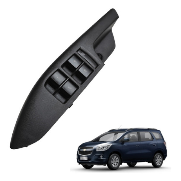 Comando Vidro Eletrico Dianteiro Esquerdo Spin 2013 A 2018 