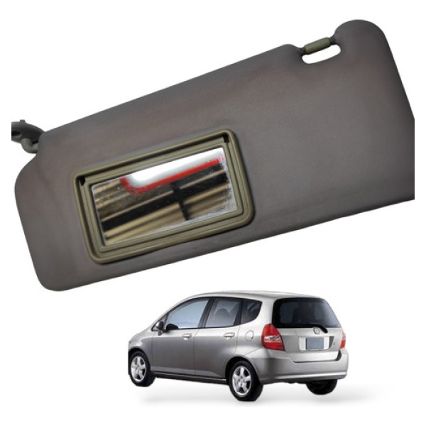 Quebra Sol Esquerdo Honda Fit 2004 A 2008 Com Detalhe Origin