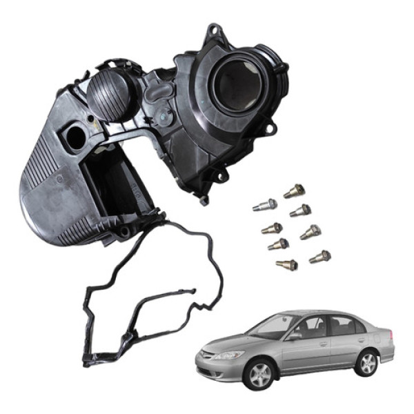 Kit De Capas De Correia Dentada Honda Civic 1.7 2001 A 2006