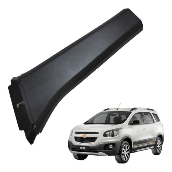 Acabamento Coluna Esquerda Gm Spin 94738656 Original Preto