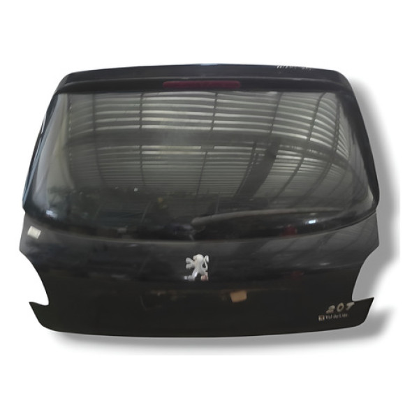 Tampa Traseira Peugeot 207 2009 2010 Original  Preto