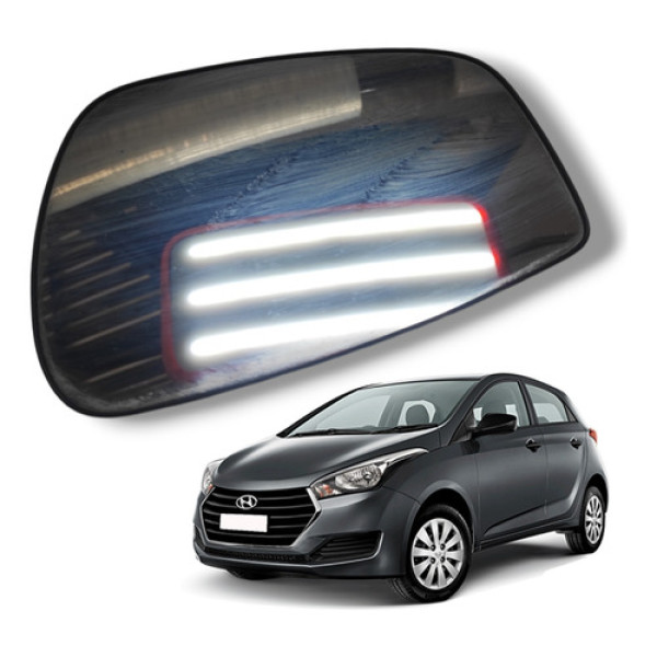 Espelho Retrovisor Esquerdo Motorista Hyundai Hb20 2016 2017
