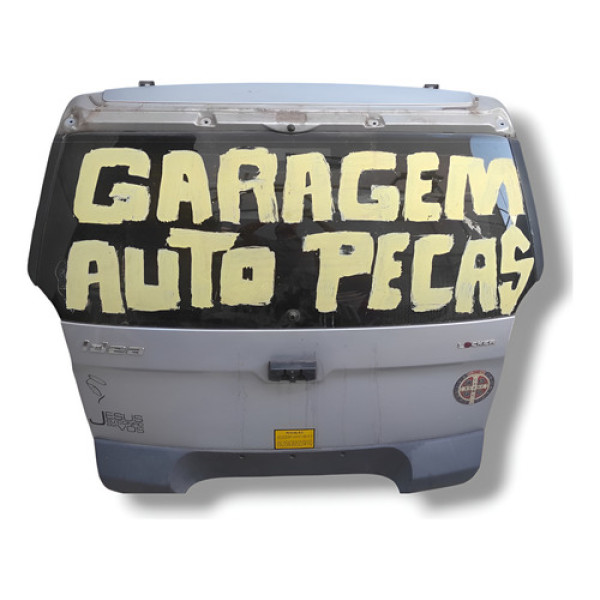 Tampa Traseira Fiat Idea Adventure 2010 A 2016 Original Prata