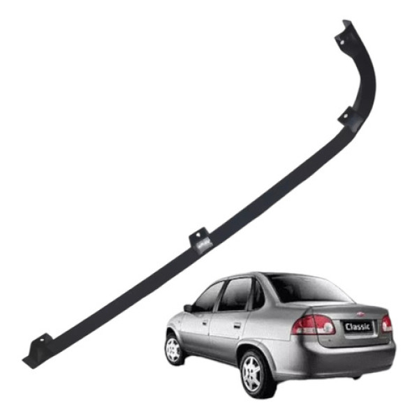 Suporte Esquerdo Moldura Placa Corsa Classic 2010 A 2016