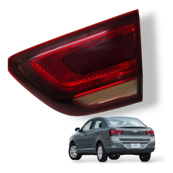 Lanterna Tampa Traseira Direita Gm Cobalt 2017 2018 2019 Direito Vermelha