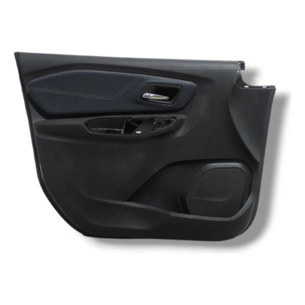 Forro Porta Dianteira Esquerdo Spin 2012 A 2022 Original  Preto