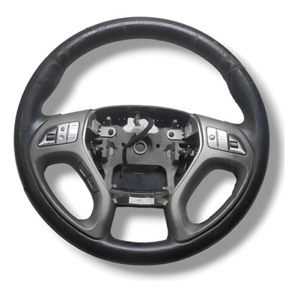 Volante Com Comando Hyundai Ix35 2012 A 2016 Original Preto