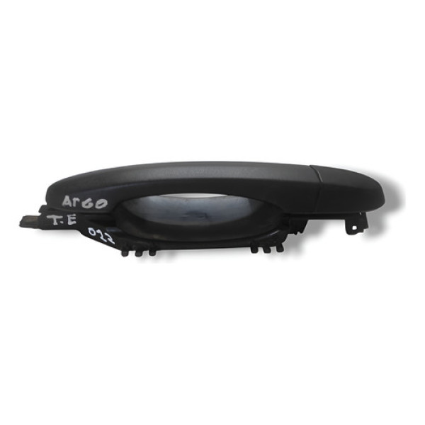 Maçaneta Externa Traseira Esquerda Fiat Argo 2022 Original Preto