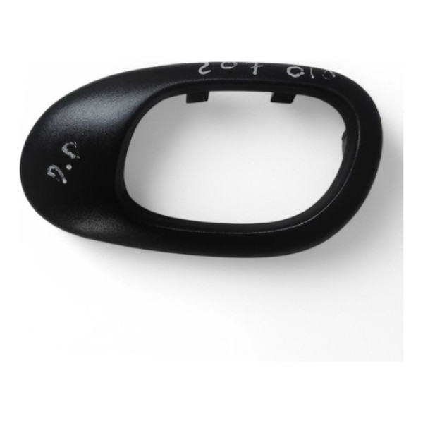 Moldura Maçaneta Interna Dianteira Diredia Peugeot 206 207 Preto Dianteira