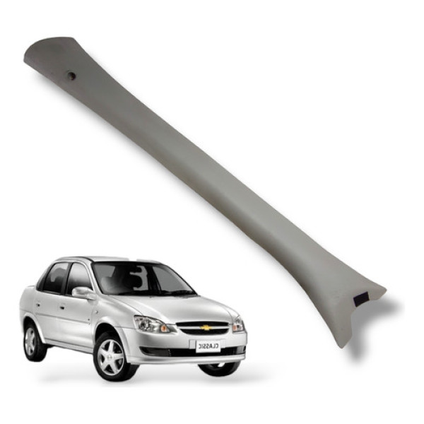 Acabamento Coluna Para-brisa Esquerda Gm Corsa Classic 2012 Branca