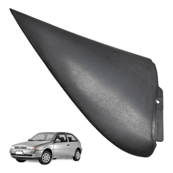 Moldura Interna Retrovisor Direito Vw Gol 1999 37785750605 Preto