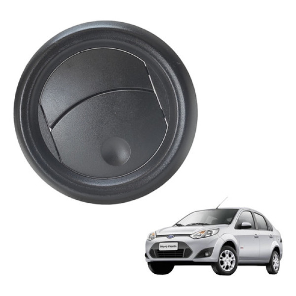 Difusor Saida De Ar Painel Ford Fiesta 2007 A 2014 Original