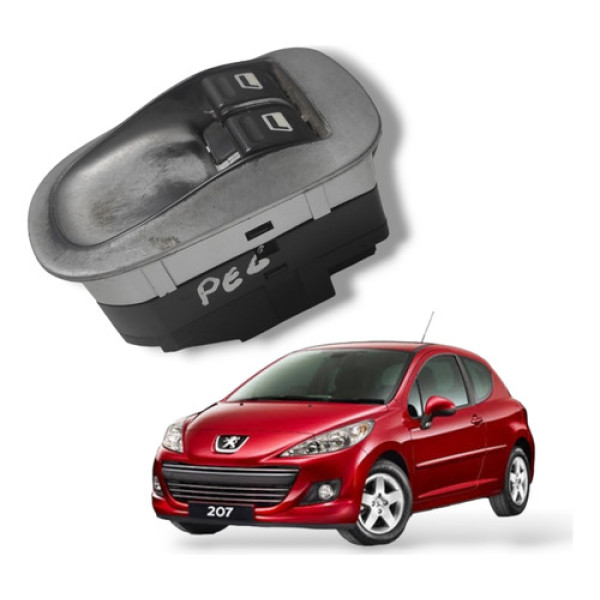 Botão Comando Vidro Elétrico Peugeot 207 206 2008 2012 Origi