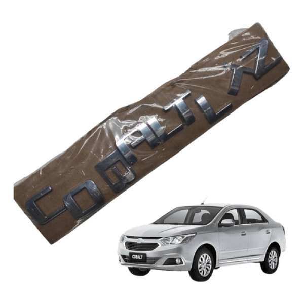 Emblema Cobalt Ltz Letras Cromado
