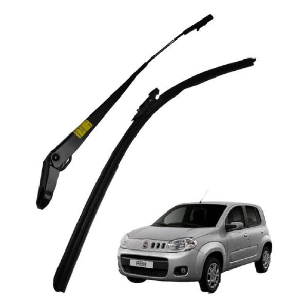 Braço Limpador Parabrisa Uno Way Lado Esquerdo 2016 Original Esquerdo