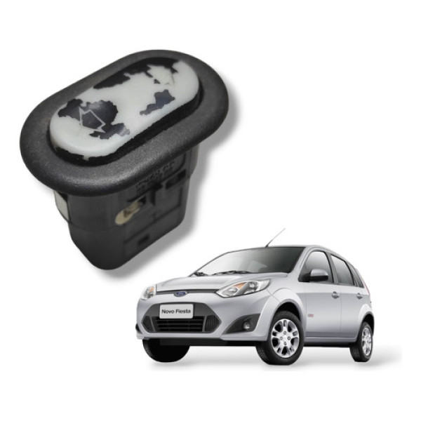 Botão Vidro Elétrico Direito Diantei Ford Fiesta 2003 A 2014