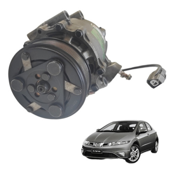 Compressor De Ar Honda Civic 1.7 16v 2001 A 2006 Gasolina