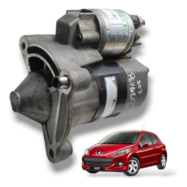 Motor Arranque Peugeot 207 206 C3 1.4 2010  Valeo 9609313280