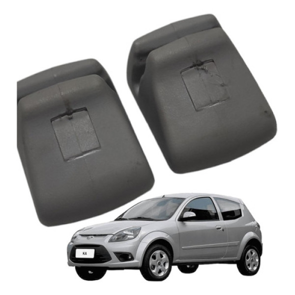 Suporte Par Presilha Quebra Sol Ford Fiesta Ka 2011 2012 Par