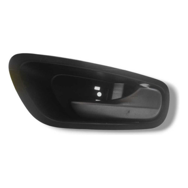 Maçaneta Interna Traseira Esquerda Fiat Uno Way 2016 2017 Preto Traseira