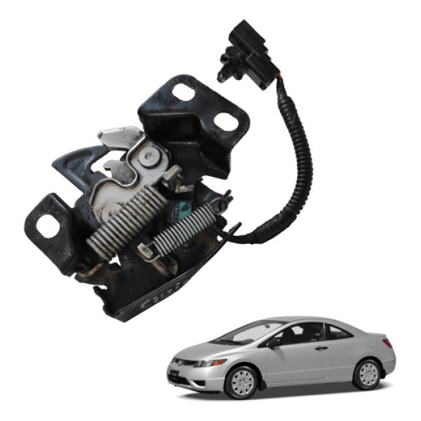 Fechadura Capo Honda Civic 2007 A 2011 Original