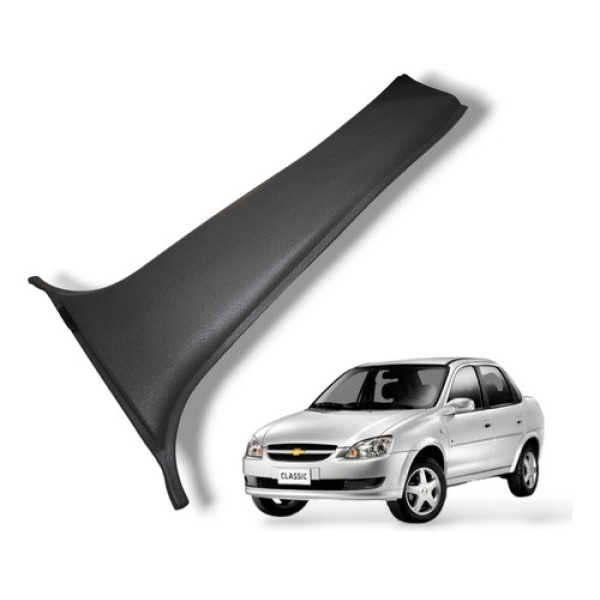 Acabamento Coluna Inferior Central Esquerdo Gm Corsa 2011