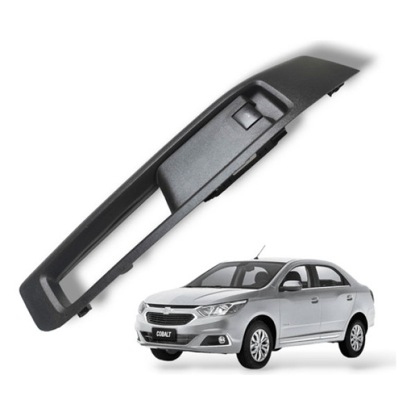 Moldura Botão Vidro Dianteiro Direito Gm Cobalt 2012 A 2019