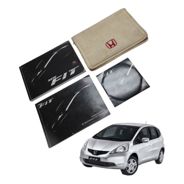 Manual Proprietário Honda New Fit 2009 2010 2011 2012 
