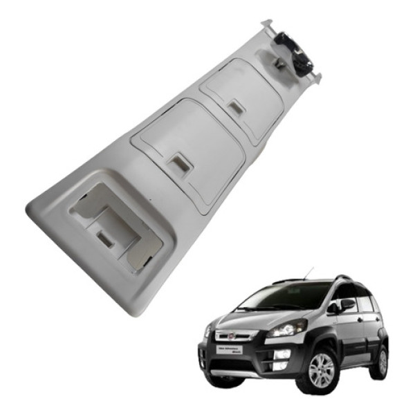 Console Teto Fiat Idea Adventure 2016 Porta Oculos E Espelho