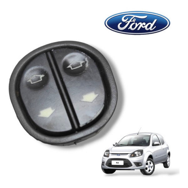 Botão Vidro Comando Elétrico Esquerdo Ford Ka 1997 A 2013