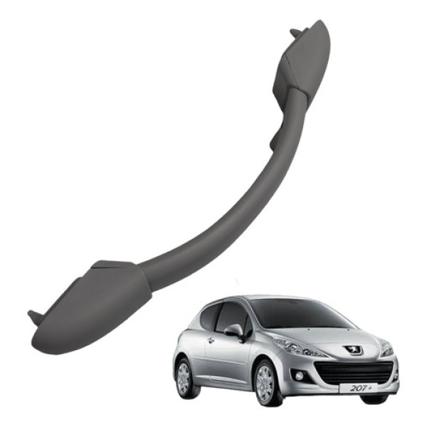 Alça De Teto Pqp Peugeot 207 Passion 2006 2007 2008 A 2010 Cinza