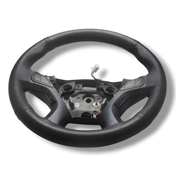 Volante Com Comando Hyundai Hb20 2014 2018 Original Preto