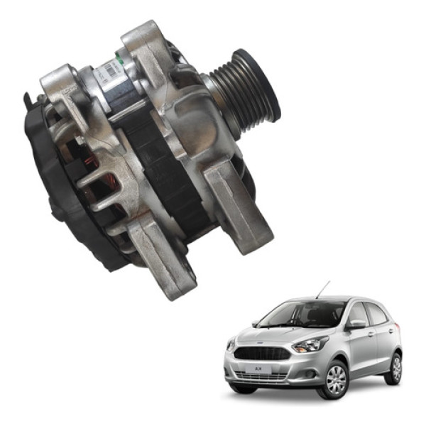 Alternador 14v 110a Ford Ka 1.0 3cc Flex 2015 A 2019